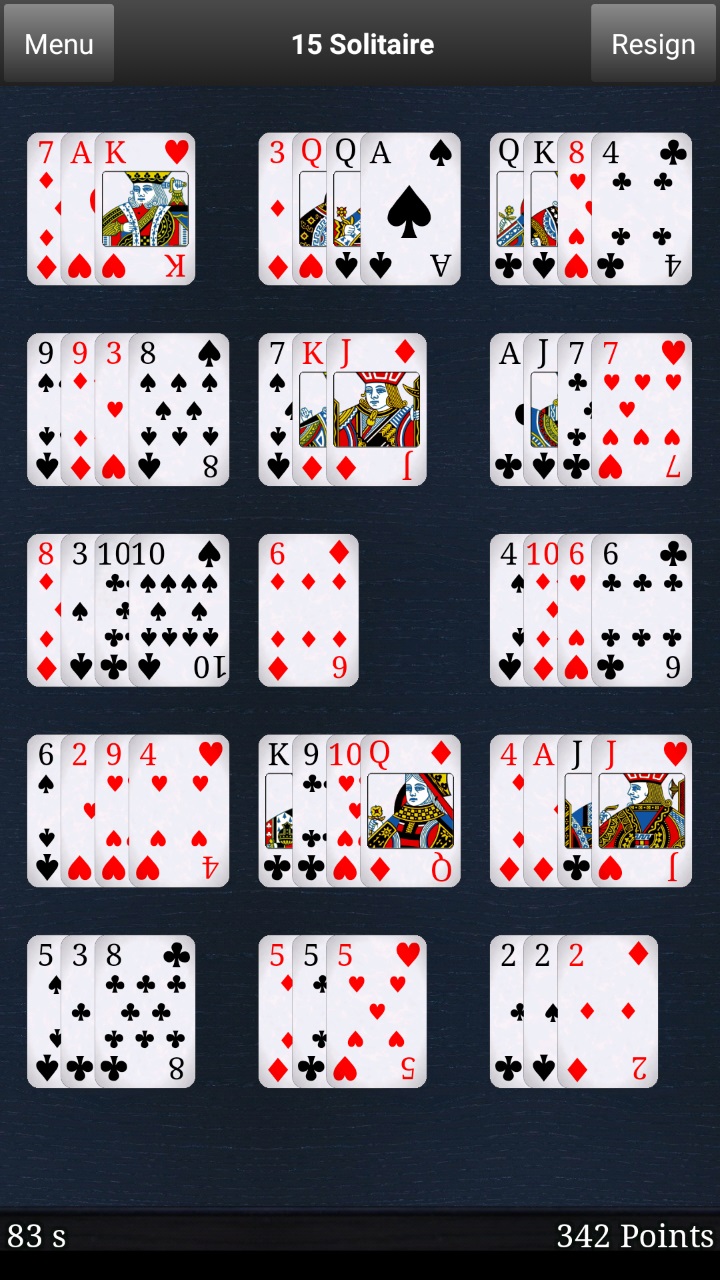 15 Solitaire